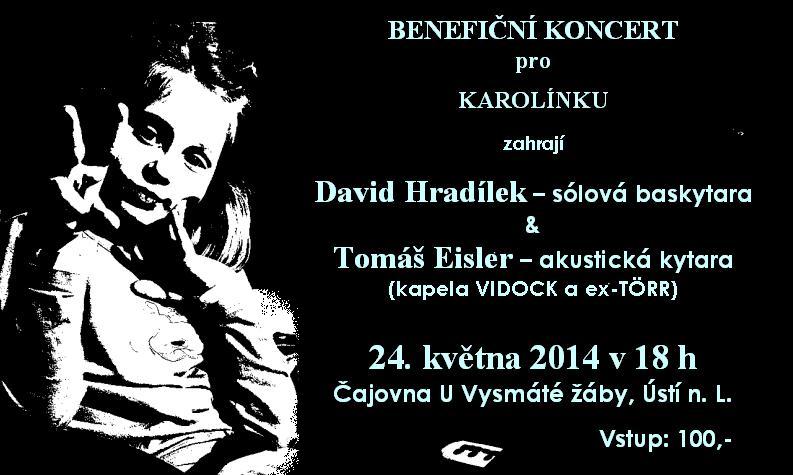 Benefiční koncert pro Karolínku (plakát)